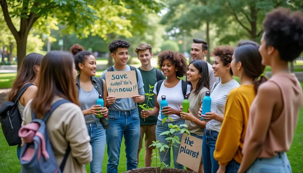 découvrez le point de vue vibrant des jeunes qui appellent à un réveil collectif afin de construire un avenir commun durable et solidaire.