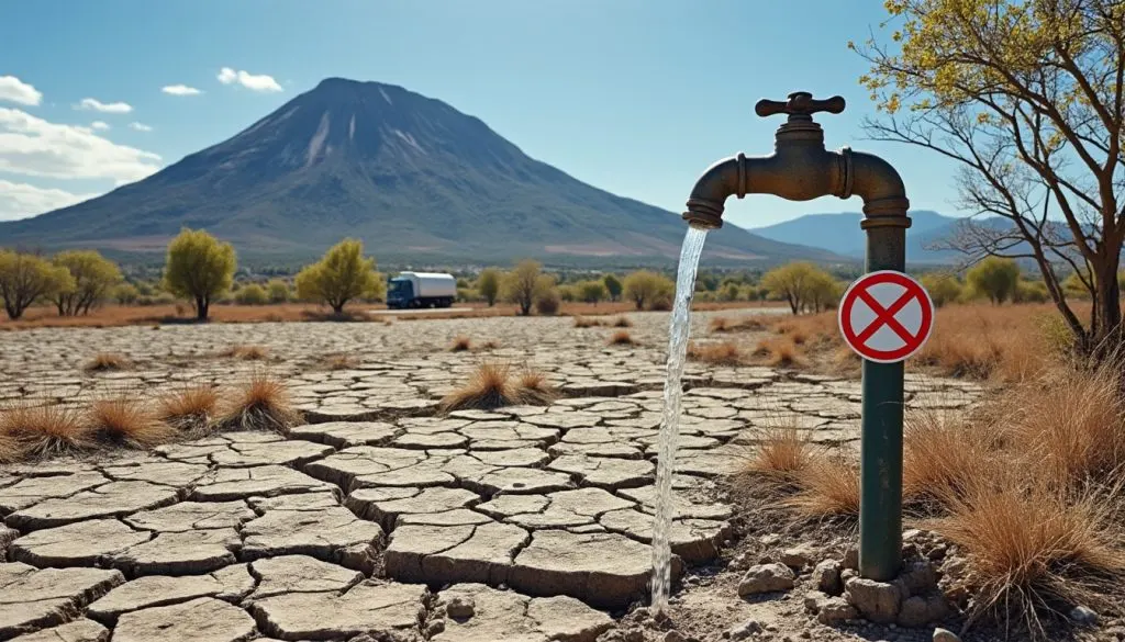 le puy-de-dôme fait face à une sécheresse historique, entraînant l'application de strictes restrictions d'eau pour préserver les ressources et assurer la sécurité écologique.