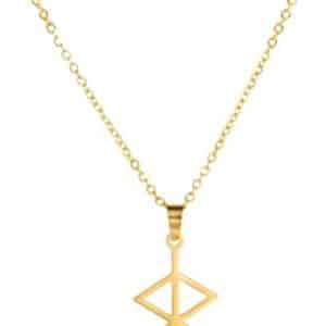 collier pentacle de protection viking bijou en acier inoxydable, amulette porte bonheur, charme nordique pour hommes et femmes