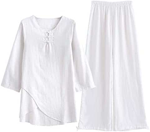 tenues de méditation pour femmes ksua: uniformes d'arts martiaux kung fu et tai chi en coton