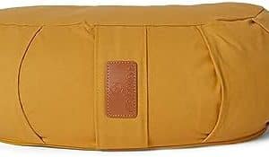 coussins de méditation demi lune »ganesh« parfaits pour yoga et pilates housse lavable, plusieurs motifs disponibles