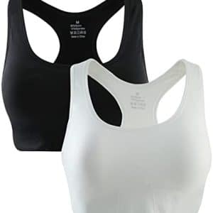 brassière de sport zoerea confort: soutien gorge sans couture pour yoga avec coussinets amovibles