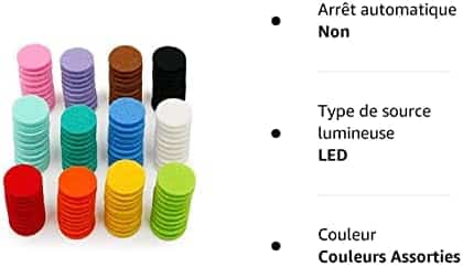 diffuseur d'arômes de luxe: lot de 120 médaillons haute qualité avec coussinets de rechange n k