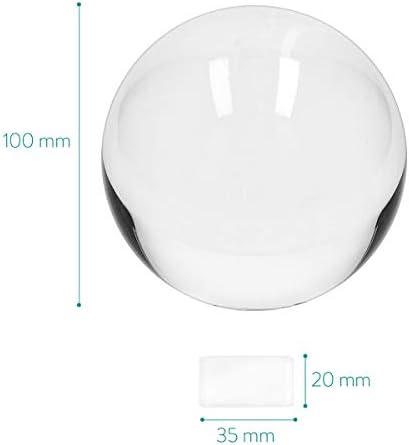boule de cristal médium navaris objet photo optique pour décoration maison