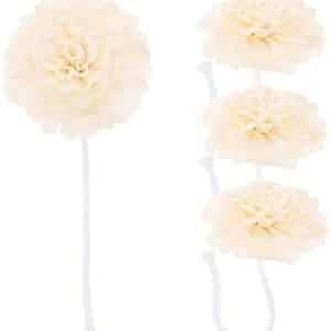 diffuseurs d'arômes fleur en rotin dechous kit de 4 mini rafraichisseurs d'air parfum naturel pour salle de bain et bureau