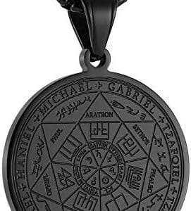 pentacle de protection exceptionnel en acier hzman