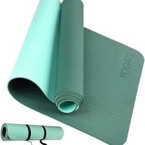 tapis de yoga Écologiques yogati : antidérapant, robuste et portable pour pilates et fitness
