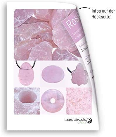 quartz rose naturel 100% pur 300g de pierres fines Élégantes