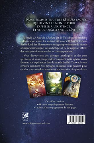 cartes oracle 'le rêve du chaman' pour jeux de divination