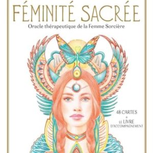 oracle féminité sacrée : set de 48 cartes oracle femmes sorcières + livre guide