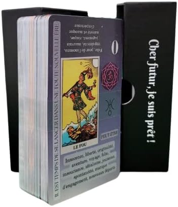 tarot débutant jeu witchy cauldron avec guide et mots clés en français