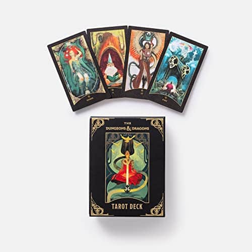 deck de tarot d&d : guidebook avec 78 cartes Éblouissantes