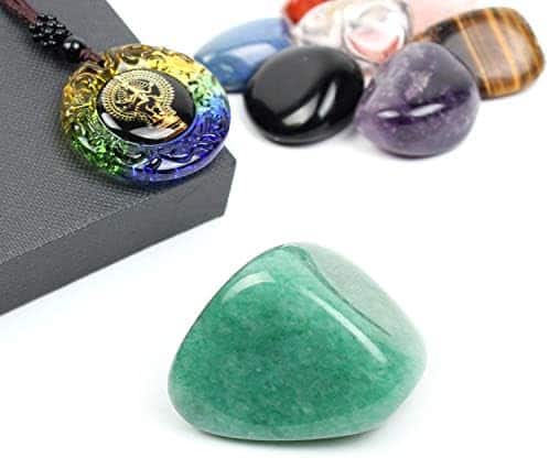 set de 7 cristaux de guérison chakra puissance reiki et méditation par yunoun