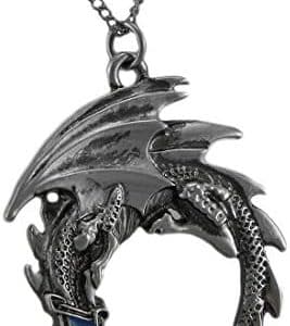 pendentif ouroboros protecteur: collier de renouveau