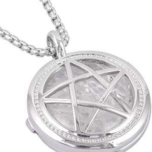 collier pentacle de protection yoga Étoile reiki chakra pierre naturelle de guérison pour hommes et femmes