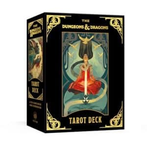 deck de tarot d&d : guidebook avec 78 cartes Éblouissantes