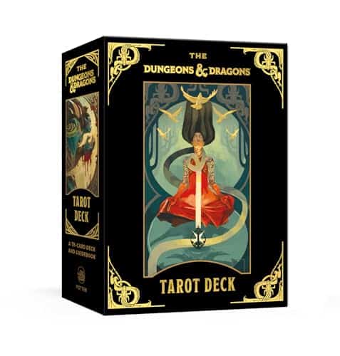 deck de tarot d&d : guidebook avec 78 cartes Éblouissantes
