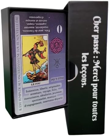 tarot débutant jeu witchy cauldron avec guide et mots clés en français