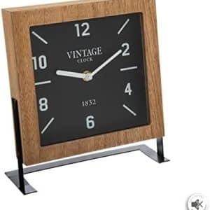 pendule métallique chic h23cm atmosphera