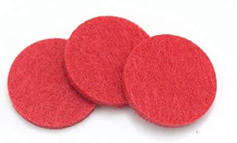 diffuseur d'arômes de luxe: lot de 120 médaillons haute qualité avec coussinets de rechange n k
