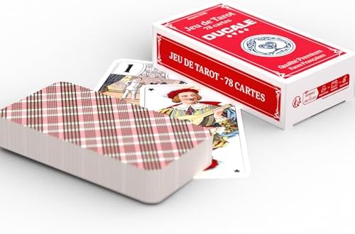 tarot ducale origine: ensemble de 78 cartes à jouer Élégantes