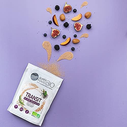 superaliments bio transit express avec son de blé, psyllium et chia par gayelord hauser poudre à diluer 150g