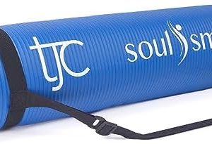 tapis de yoga Écologique antidérapant tjc 10mm, idéal pour maison et voyage