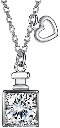 collier argent femme personalisable skcess avec serrure d'amour cadeau idéal soeur