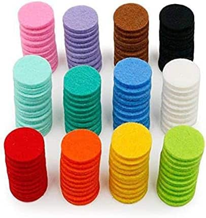 diffuseur d'arômes de luxe: lot de 120 médaillons haute qualité avec coussinets de rechange n k