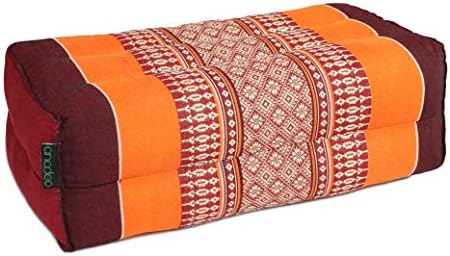 zafu de méditation et yoga anadeo confort et fermeté en kapok 100% naturel assurance d'une stabilité parfaite