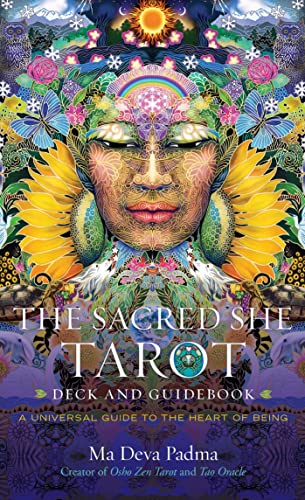 deck de tarot sacré avec guide: voyage universel vers l'essence de l'Être