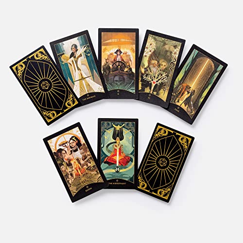 deck de tarot d&d : guidebook avec 78 cartes Éblouissantes
