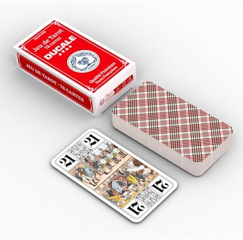 tarot ducale origine: ensemble de 78 cartes à jouer Élégantes