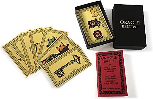 oracle de belline grimaud: jeu d'oracles de 53 cartes illustrées divination et cartomancie