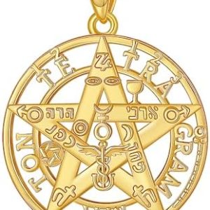 pentacle protecteur en argent 925 : bijou porte bonheur unisexe pour spiritualité et Ésotérisme
