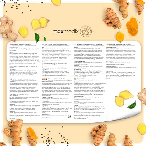 curcuma bio & gingembre en gélules vegan complexe puissant & 100% naturel avec poivre noir