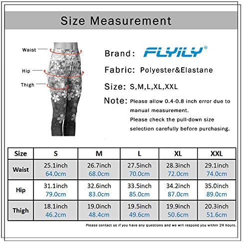 leggings yoga haute taille flyily, motif aquarelle confort ethique pour femmes