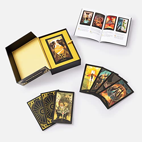 deck de tarot d&d : guidebook avec 78 cartes Éblouissantes