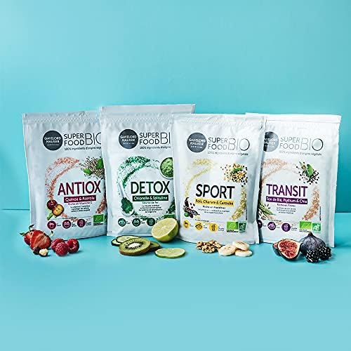 superaliments bio transit express avec son de blé, psyllium et chia par gayelord hauser poudre à diluer 150g