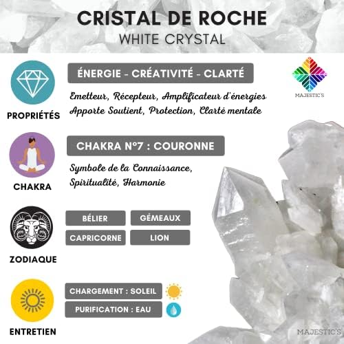 rune divinatoire viking en quartz blanc cristal de roche pack majestueux + sac noir + ebook