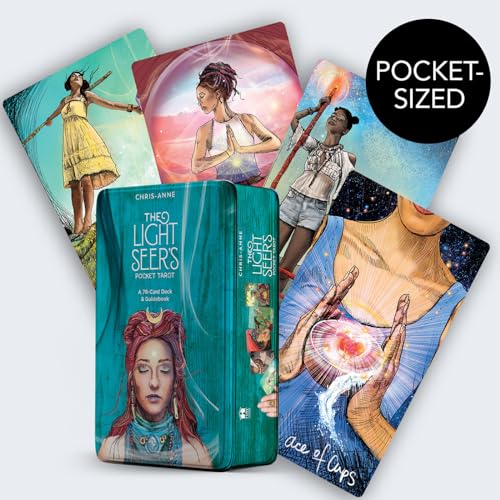pocket tarot lumière du voyant: jeu de 78 cartes & guide