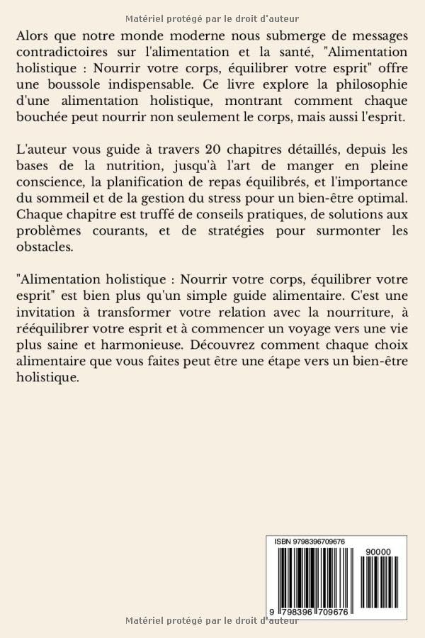 nutrition holistique : boostez corps et esprit