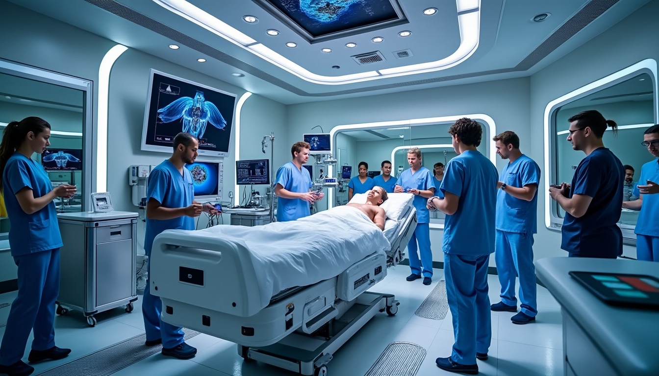 découvrez comment la simulation en santé transforme l'apprentissage médical en offrant une expérience immersive et interactive. ce dispositif pédagogique révolutionnaire permet aux professionnels de santé de perfectionner leurs compétences et de mieux préparer les futurs défis cliniques.