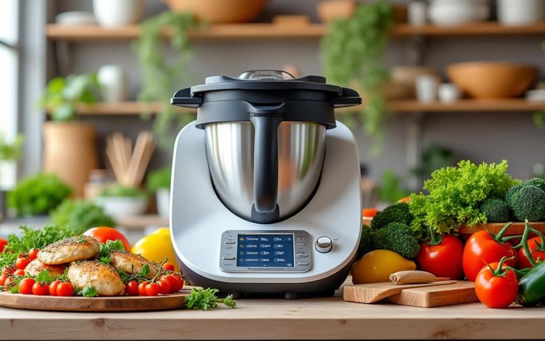 6 Thermomix Recette Regime WW Au Poulet Et Ratatouille Tout-En-Un