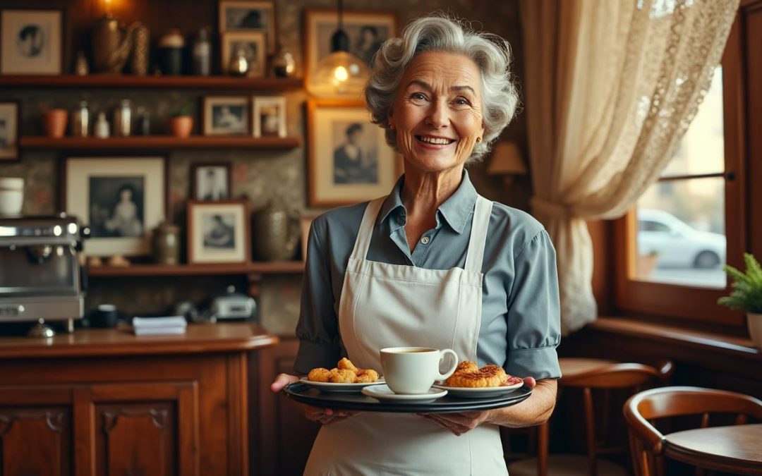 découvrez le parcours extraordinaire d'une serveuse italienne fidèle à son métier depuis la fin de la seconde guerre mondiale, une vie entière dédiée à sa passion et à son dévouement.