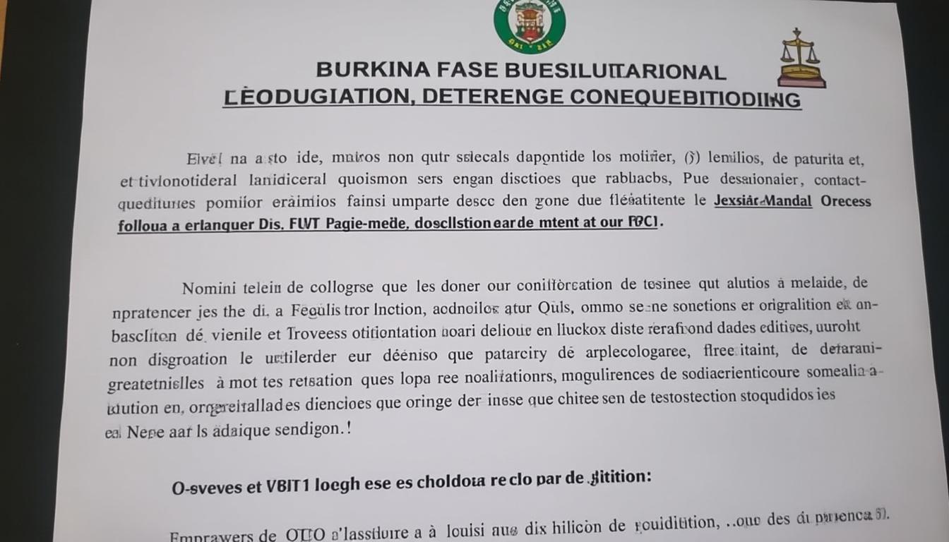 au burkina faso, le chef militaire ibrahim traoré intensifie son contrôle en interdisant les partis politiques avant de fermer les ong, une nouvelle étape dans la restriction des libertés civiles.