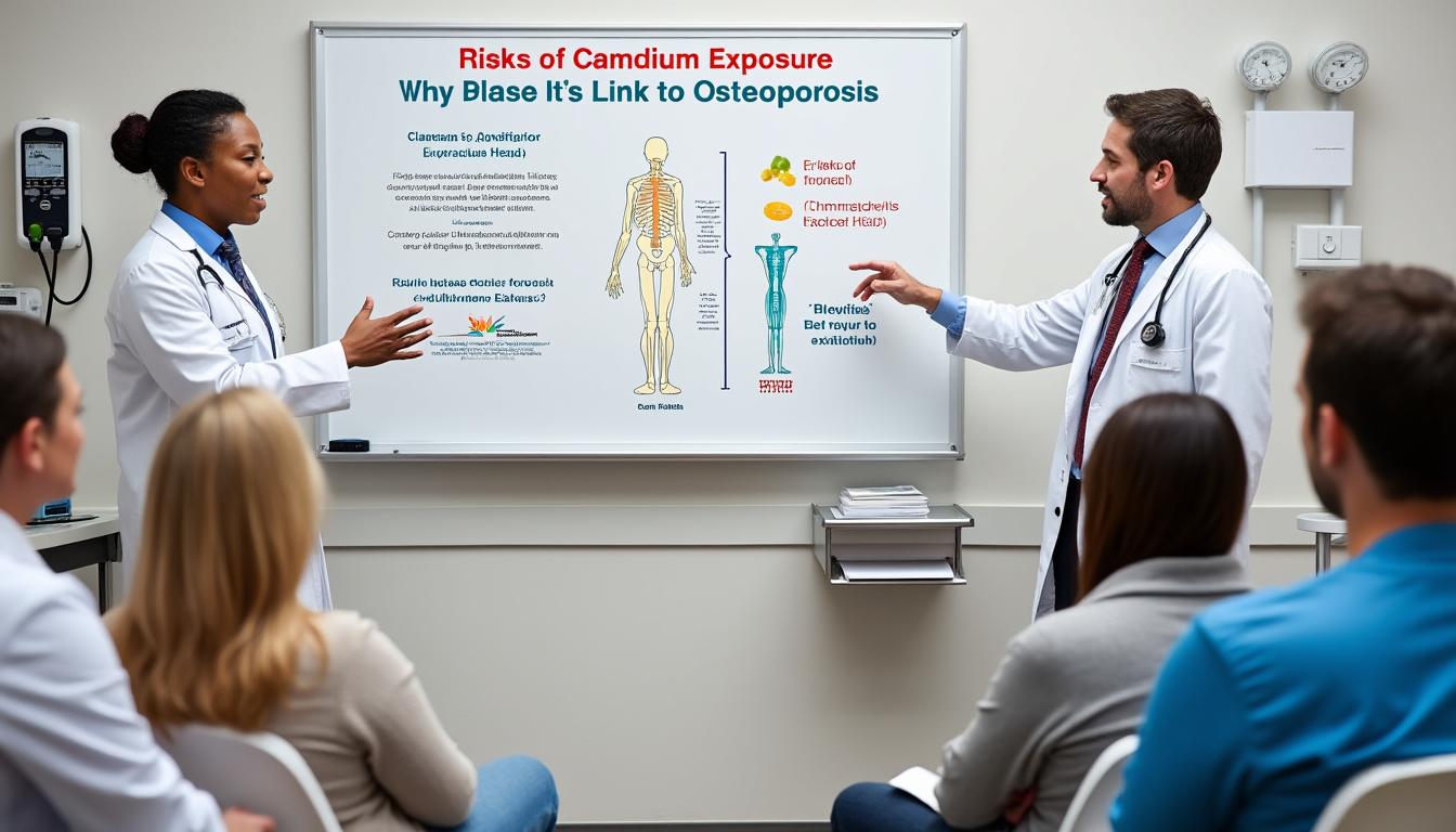 découvrez comment le cadmium menace la santé osseuse des femmes, avec un risque d'ostéoporose pouvant toucher jusqu'à 34 % d'ici 2040, et les implications pour la prévention.
