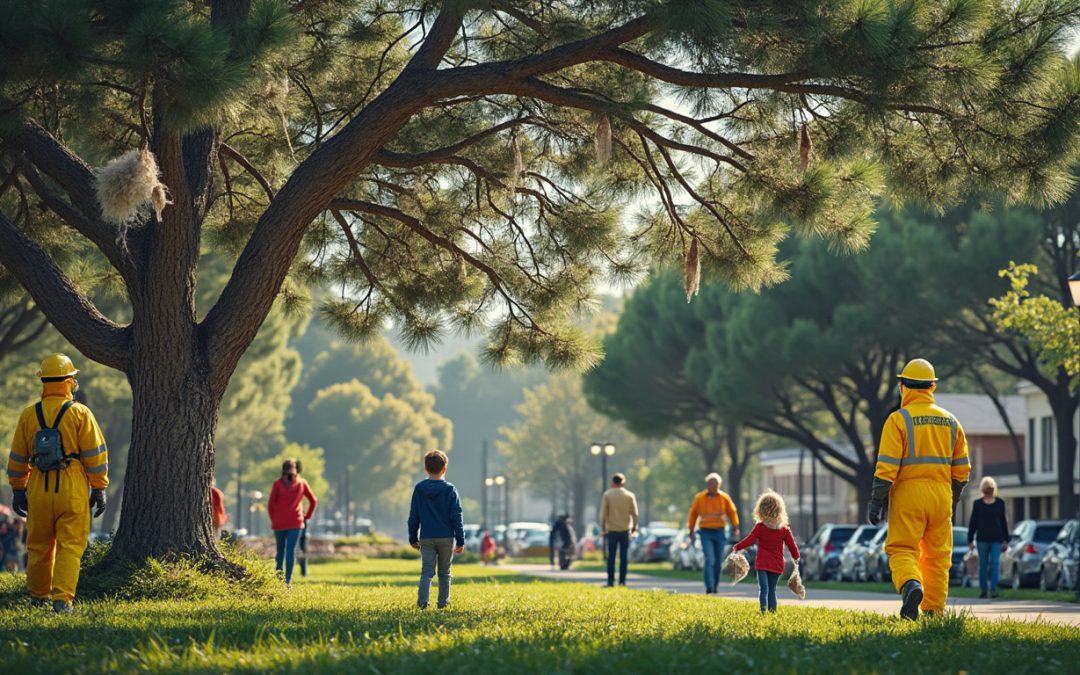face à une invasion record des chenilles processionnaires, les municipalités se mobilisent pour protéger efficacement leurs habitants et préserver la santé publique.