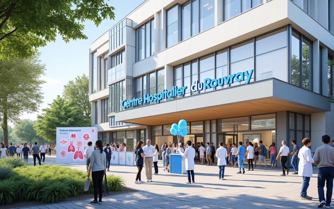 le centre hospitalier du rouvray à sotteville-lès-rouen organise la journée du souffle le 7 juin 2026 pour sensibiliser et informer sur les maladies respiratoires.