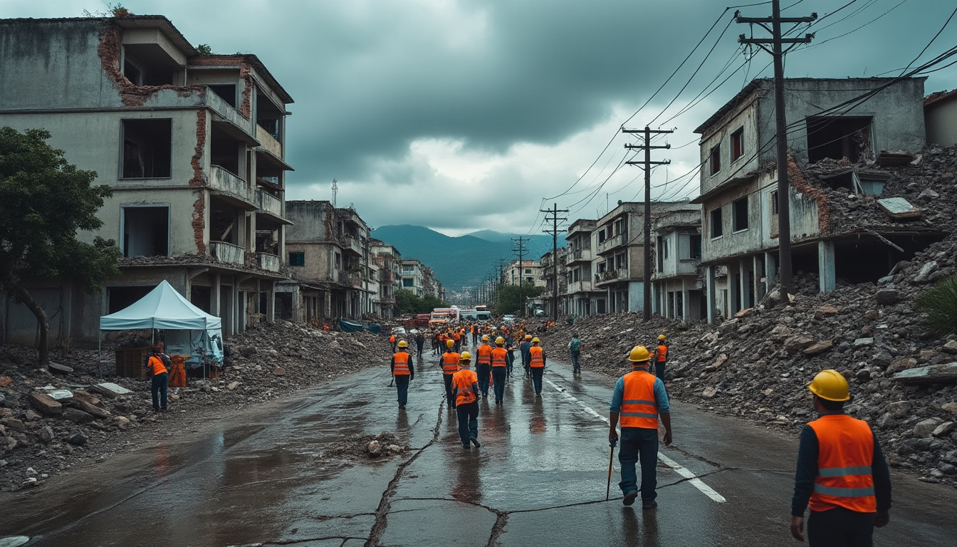 venezuela : un mois après les séismes dévastateurs, le pays s'engage dans un processus de reconstruction et de renouveau, redécouvrant ses forces et sa résilience.